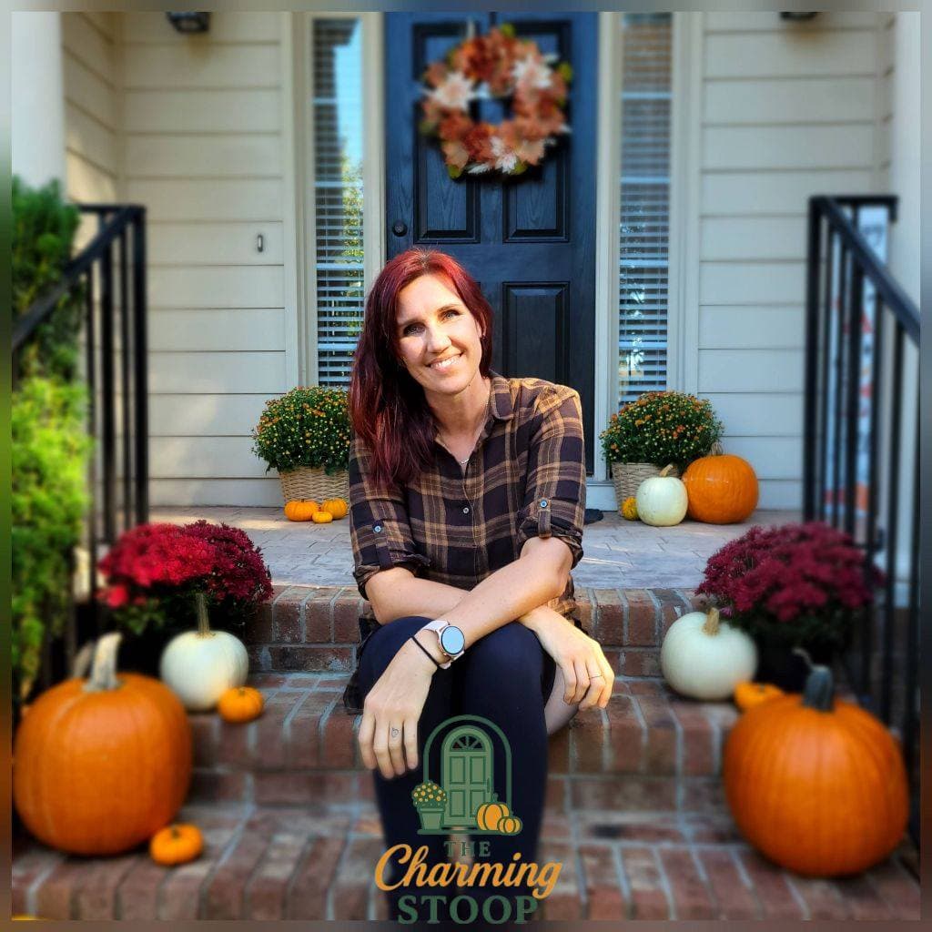 Egle, founder of The Charming Stoop, in Wake Forest NC