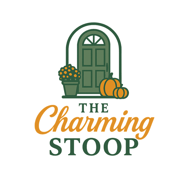 The Charming Stoop Fall Logo